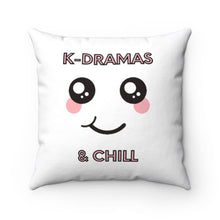 Load image into Gallery viewer, K-Drama Accent Pillow in white
