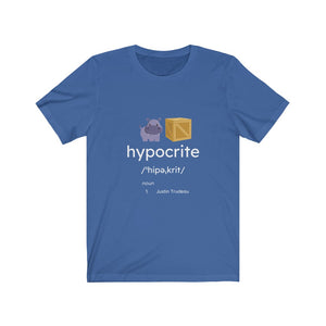 Hippo Crate/Hypocrite Trudeau Tee